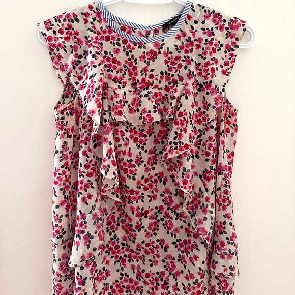 RW&CO floral blouse - Picture 1 of 4